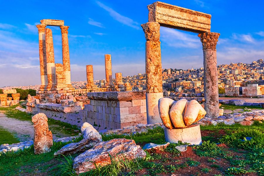 Tempel van Hercules, Amman Citadel