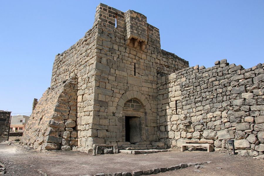 Qasr al-Azraq woestijnkasteel