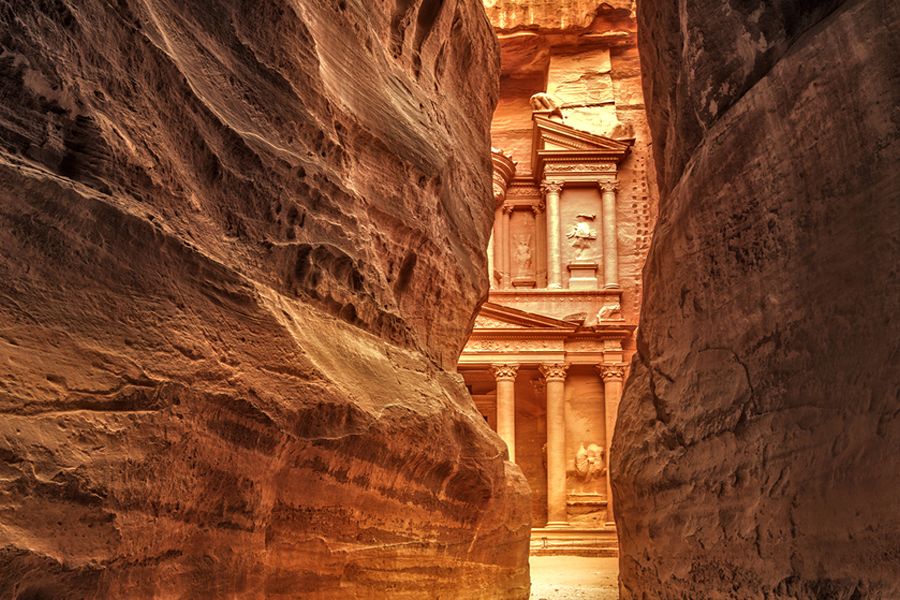 Al Khazneh (the Treasury) in Petra