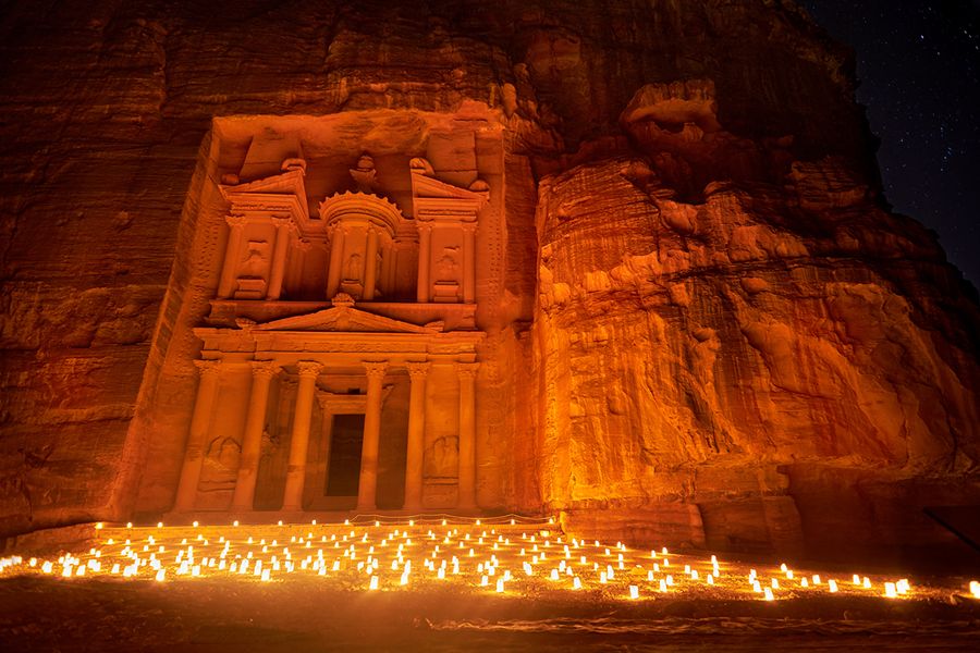 Al Khazneh (the Treasury) in Petra