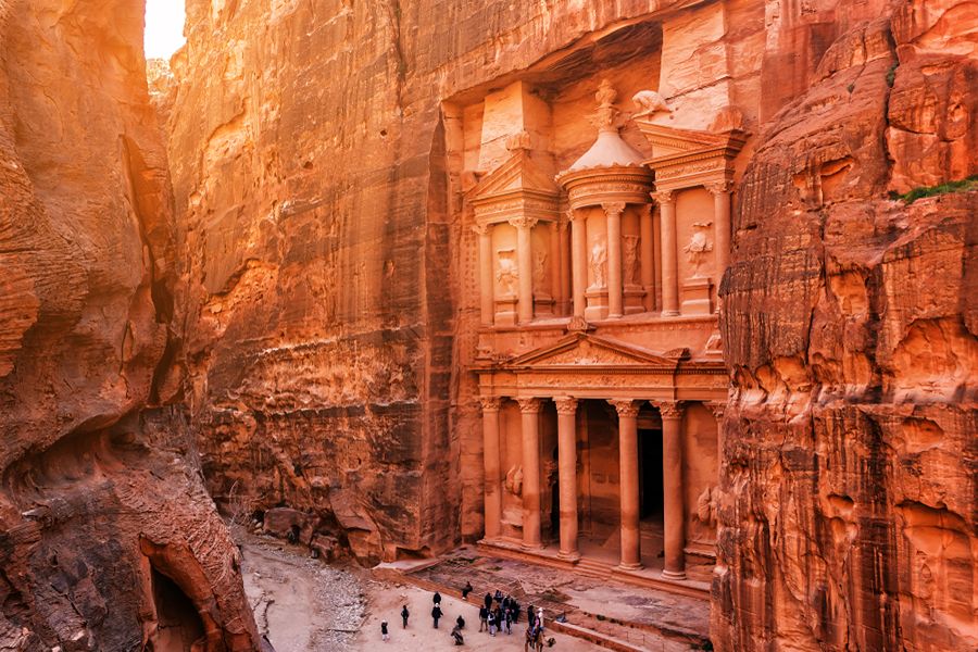 Al Khazneh (the Treasury) in Petra
