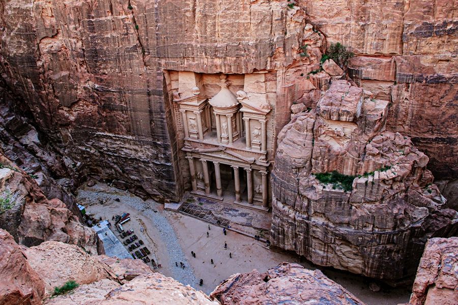 Al Khazneh (the Treasury) in Petra