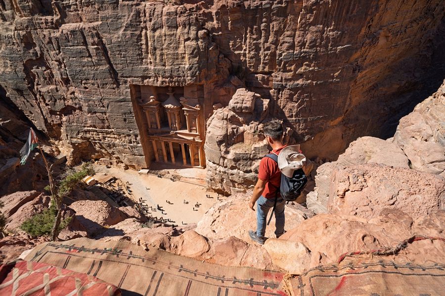 Al Khazneh (the Treasury) in Petra