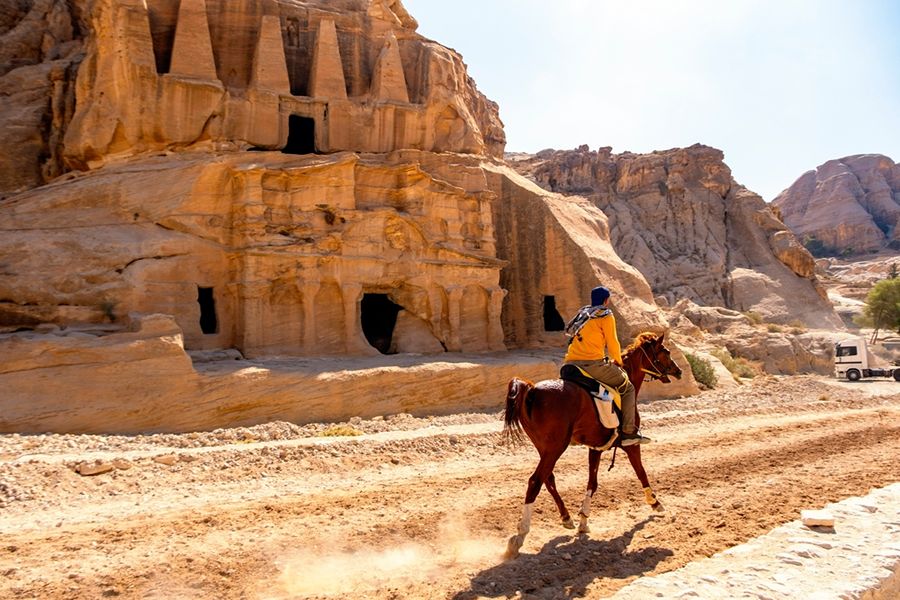 Al Khazneh (the Treasury) in Petra