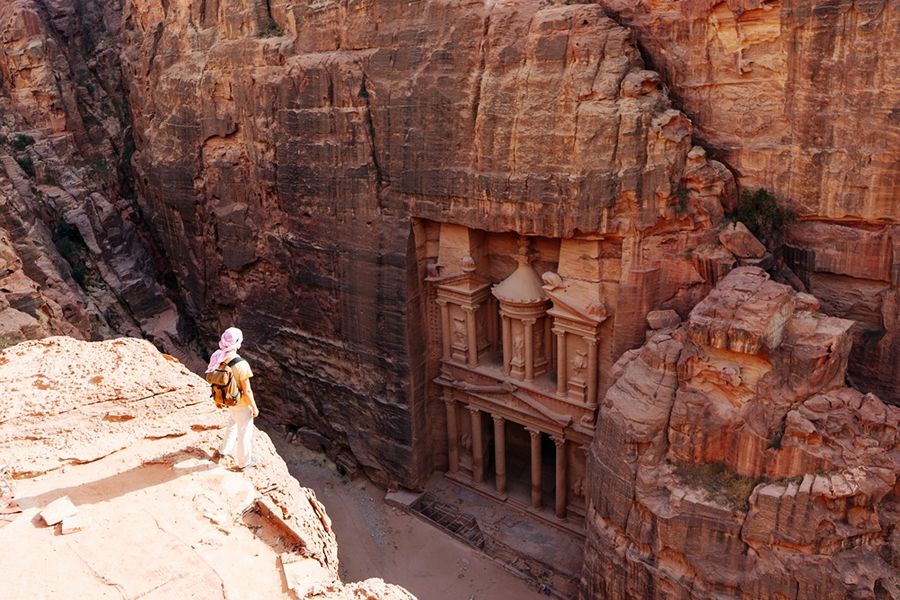 Al Khazneh (the Treasury) in Petra