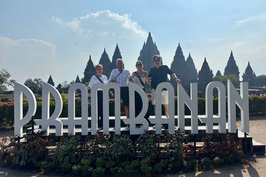 Prambanan tempel, Yogyakarta. Foto Lauri ter Brugge