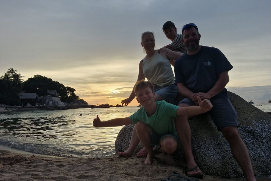 Koh Phangan. Foto van Dominique Neeleman
