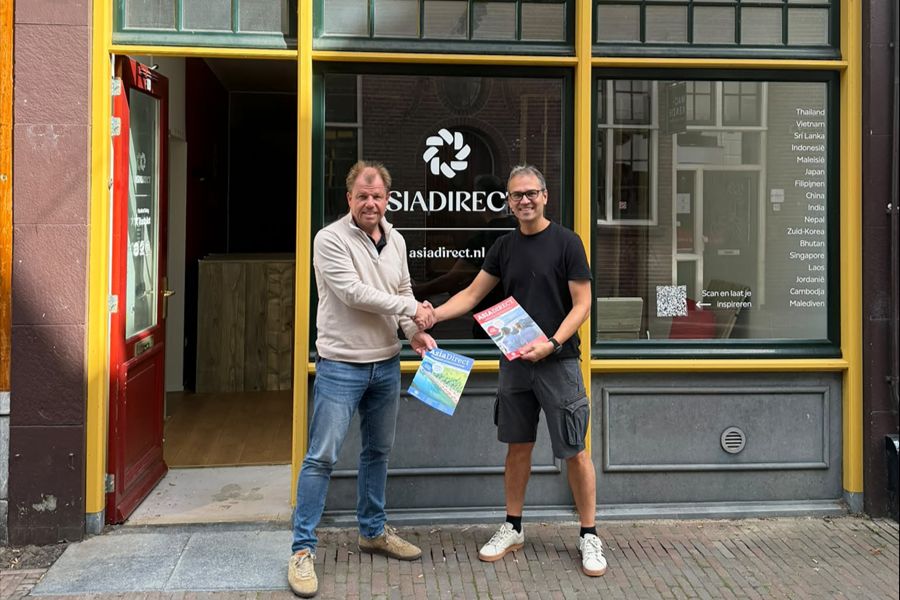September 2026: Rutger en Timmy voor de nieuwe reiswinkel in Deventer