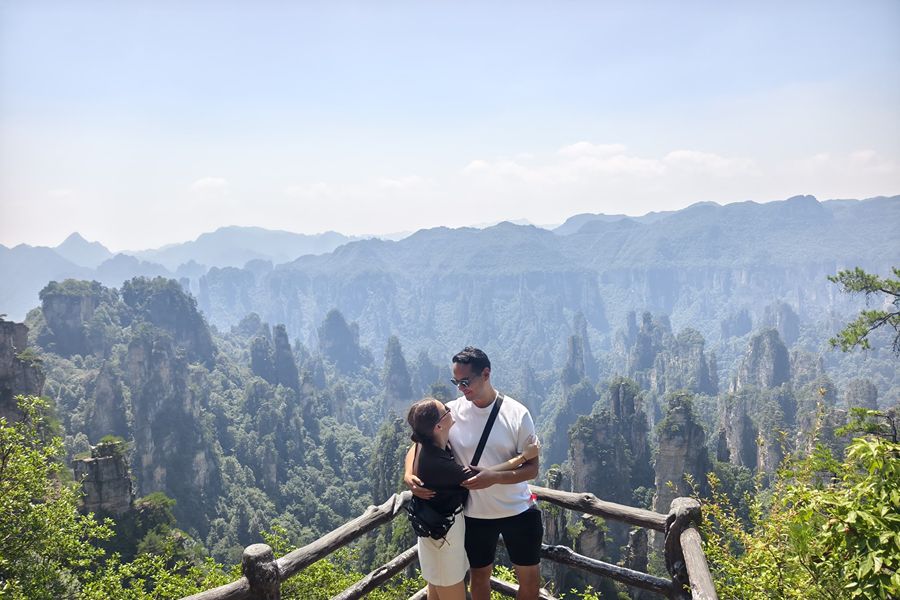 Zhangjiajie. Foto van Marieke Lutterman